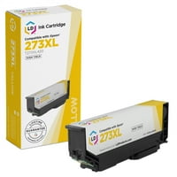 Yeniden üretilmiş Epson T273XL T 273XL Expression XP-520 için Yüksek Verimli Sarı Kartuş, XP-600, XP-610, XP-620,