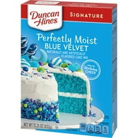 Duncan Hines İmzalı Katmanlı Kek Mi Mavi Kadife 15. oz