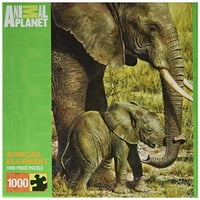 Başyapıtlar Hayvan Gezegeni Afrika Fili Yap-Boz 1000 Parça