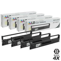 Epson Uyumlu S Epson LX- Impact Yazıcıda kullanım için Siyah Şerit Kartuş Seti