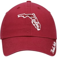 Dünyanın En İyisi Granat Florida Eyaleti Seminoles Zambak Ayarlanabilir Şapka - OSFA