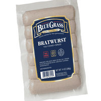 Blue Grass Bratwurst, oz, Sayım, Vakumlu Plastik Ambalajlı