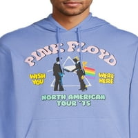 Pink Floyd Erkek ve Büyük Erkek Kapüşonlu, Beden S-3XL