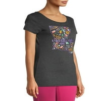 Mardi Gras kadın Devlet Simgeleri kısa kollu tişört