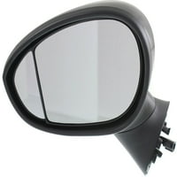 Ayna İle uyumlu 2012-Fıat sol sürücü tarafı ısıtmalı w kör nokta köşe cam boyanabilir Kool-Vue