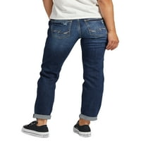 Gümüş Jeans A.Ş. Kadın Erkek Arkadaşı Orta Rise ince bacak Kot Pantolon, Bel Ölçüleri 24-36