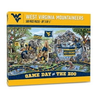 YouTheFan NCAA Batı Virjinya Dağcıları Hayvanat Bahçesi Bulmacasında Oyun Günü