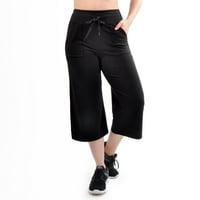 Kadın Athleisure Sheri 21 Kırpılmış Geniş Bacak Pantolon