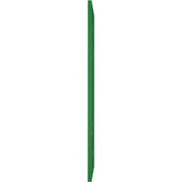 Ekena Millwork 12 W 78 H Gerçek Fit PVC Hastings Sabit Montajlı Panjurlar, Viridian Yeşili