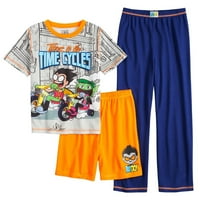 Teen Titans 3'lü Genç Pijama Takımı-Küçük
