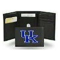 - Erkek Kentucky Wildcats İşlemeli Üç Katlı Cüzdan