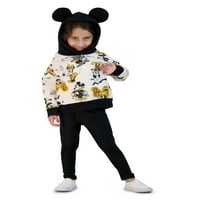 Disney Minnie ve Mickey Yürümeye Başlayan Cadılar Bayramı Hoodie, Boyutları 2T-5T