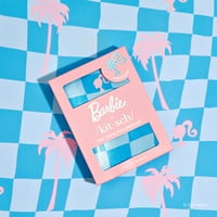 Barbie Kitsch Saten Yastık Kılıfı - Malibu Barbie