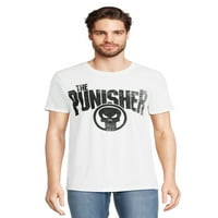 Punisher Kafatası ve Logo erkek ve Büyük erkek grafikli tişört, Paket