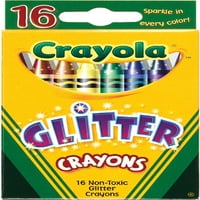 Crayola Glitter Boya Kalemi Sayısı, Çoklu Paket 24-