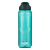 Contigo Fit, Plastik Su Şişesi, Otomatik Çıkış Kapağı, Dalgalanma, fl oz