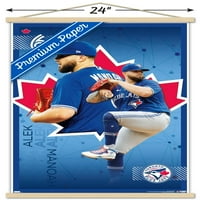 Toronto Blue Jays - Manyetik Çerçeveli Alek Manoah Duvar Posteri, 22.375 34