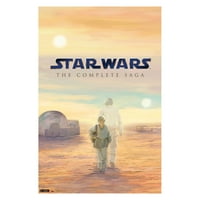 Yıldız Savaşları: Destan - Blu Ray Bo Duvar Posteri, 22.375 34