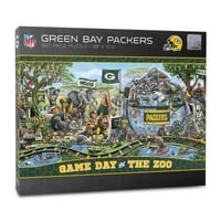 YouTheFan NFL Green Bay Packers Hayvanat Bahçesi Bulmacasında Oyun Günü
