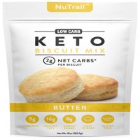 NuTrail - Keto Bisküvi Mi - Düşük Karbonhidratlı Yiyecekler - Pişirmesi Kolay - Kahvaltı için Mükemmel - Sadece 2