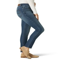 Lee Kadın Mirası Yüksek Rise Skinny Ayak Bileği Jean