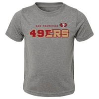 San Francisco 49ERS Çocuklar 4- SS Syn Üst 9K1BXFGF L10 12