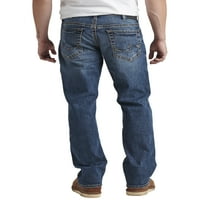 Gümüş Jeans A.Ş. Erkek Gordie Bol Kesim Düz Paça Kot Pantolon, Bel ölçüleri 30-42