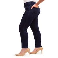 Jordache Kadın Orta Yükselişi Şekillendirme Skinny Jeans
