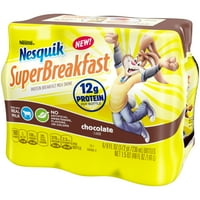 Nesquik Süper Kahvaltı Proteinli Sütlü Çikolatalı içecek fl. Oz Sayısı