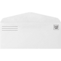 LUXPaper Normal Zarflar, 7 8, Parlak Beyaz, 500 Paket