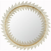 Safevi Güneş Işını Daire Aynası, Antika Altın
