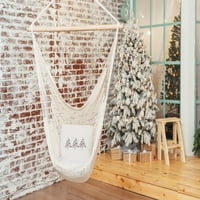 Sadece Papatya Kar renkli Üçgen ağaçlar Noel Yumuşak Bükülmüş Polyester Kapalı Açık atmak yastık, 16 16