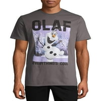 Disney Erkek ve Büyük Erkek Dondurulmuş grafikli tişört