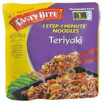 Lezzetli Isırık Adım Dakika Erişte Teriyaki 8. oz - Vegan