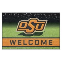 Oklahoma Eyalet üniversitesi Kırıntı Kauçuk Kapı Paspası