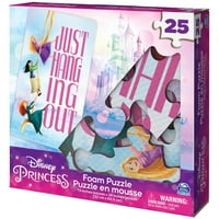 Disney Prenses, 25 Parçalı Köpük Yapboz, Yaş ve üstü Çocuklar için