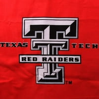 Texas Tech Red Raiders Baskılı Duş Perdesi Örtüsü - 70 72