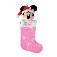 Disney Minnie Mouse 3D Peluş Kafa Çorabı