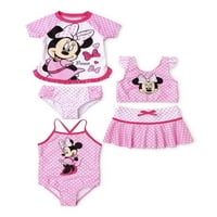 Minnie Mouse Yürümeye Başlayan Kız Mi N Maç Mayolar, Set