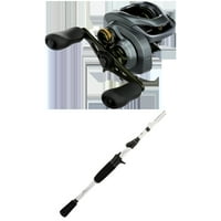 Shimano Curado DC HG Artı Bonus Abu Garcia Veritas 6'6 Orta 1 Parça Döküm Çubuk