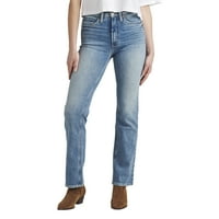 Gümüş Jeans A.Ş. Kadın Vintage Yüksek Rise Bootcut Kot, Bel Boyutları 24-36
